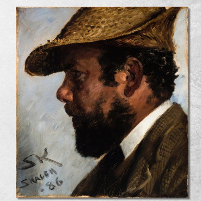 Adrian Stokes Peder Severin Krøyer psk5 quadro stampato su tela