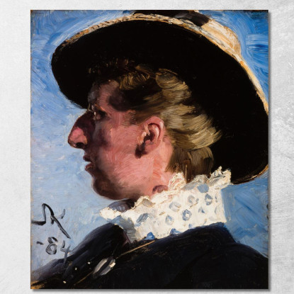 Anna Palm Peder Severin Krøyer psk8 quadro stampato su tela