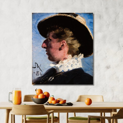 Anna Palm Peder Severin Krøyer psk8 quadro stampato su tela