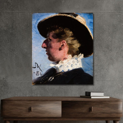 Anna Palm Peder Severin Krøyer psk8 quadro stampato su tela