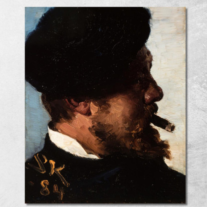 Fritz Stoltenberg Peder Severin Krøyer psk21 quadro stampato su tela