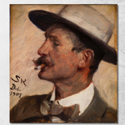 Hans Gyde Petersen Peder Severin Krøyer psk22 quadro stampato su tela