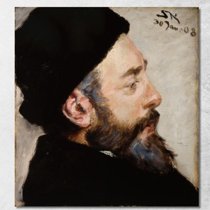 Henrik Pontoppidan Peder Severin Krøyer psk24 quadro stampato su tela