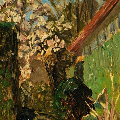 Un Giardino Mediterraneo Tina Blau tbl6 quadro stampato su tela