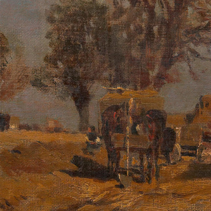 Alla Regolazione Del Danubio Tina Blau tbl12 quadro stampato su tela