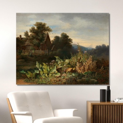 Presso Un Ruscello Tina Blau tbl14 quadro stampato su tela