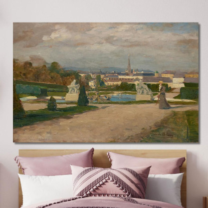 Dal Belvedere Tina Blau tbl16 quadro stampato su tela