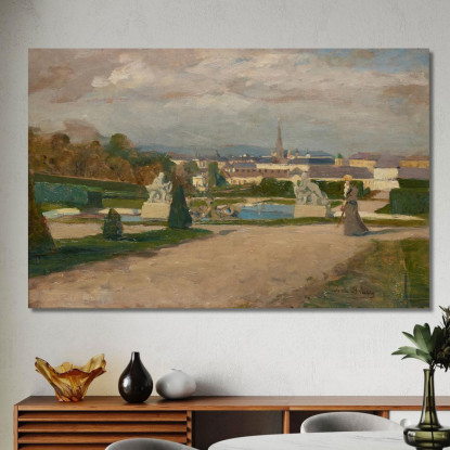 Dal Belvedere Tina Blau tbl16 quadro stampato su tela