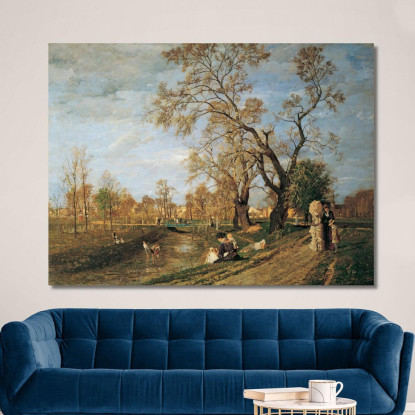 Primavera Nel Prater Tina Blau tbl27 quadro stampato su tela