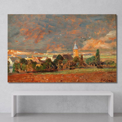 Studio Di Heiligenstadt Tina Blau tbl28 quadro stampato su tela