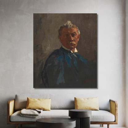 Ritratto Di Gentiluomo Tina Blau tbl29 quadro stampato su tela