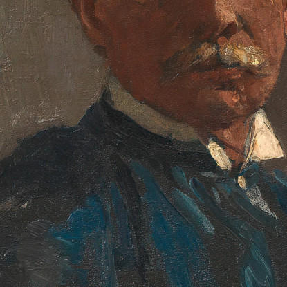 Ritratto Di Gentiluomo Tina Blau tbl29 quadro stampato su tela