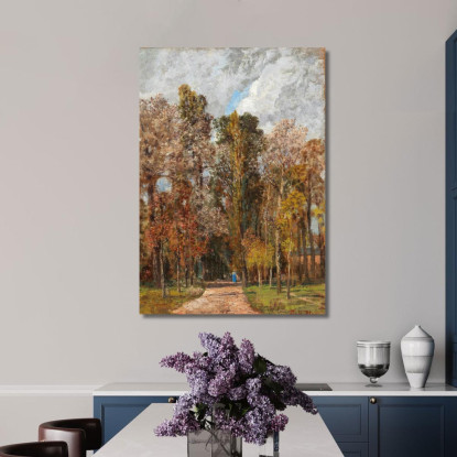 Piccolo Prater Tina Blau tbl37 quadro stampato su tela