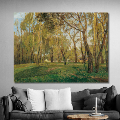 Krieau Nel Prater Tina Blau tbl38 quadro stampato su tela