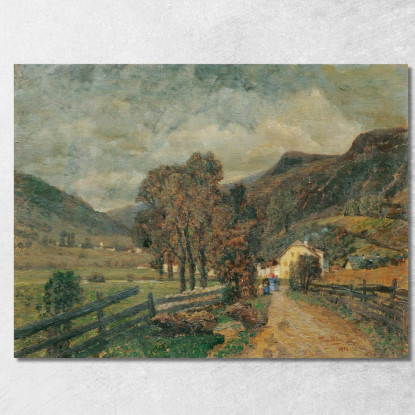 Oetz 1901 Tina Blau tbl42 quadro stampato su tela