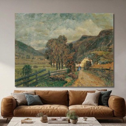 Oetz 1901 Tina Blau tbl42 quadro stampato su tela