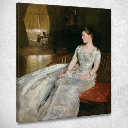 La Signora Cecil Wade John Singer Sargent jss185 quadro stampato su tela