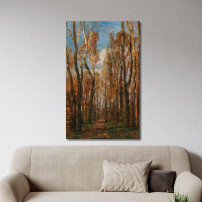 Paesaggio Del Prater 2 Tina Blau tbl46 quadro stampato su tela
