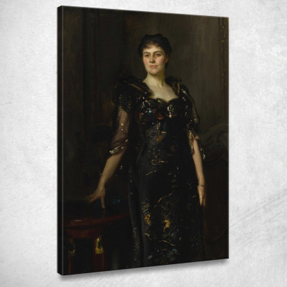 La Signora Charles Anstruther-Thomson John Singer Sargent jss186 quadro stampato su tela