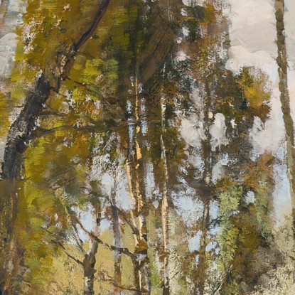 I Giardini Del Prater Dopo La Pioggia Tina Blau tbl64 quadro stampato su tela