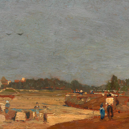 Lavanderia Sulla Wien Presso San Vito Tina Blau tbl66 quadro stampato su tela