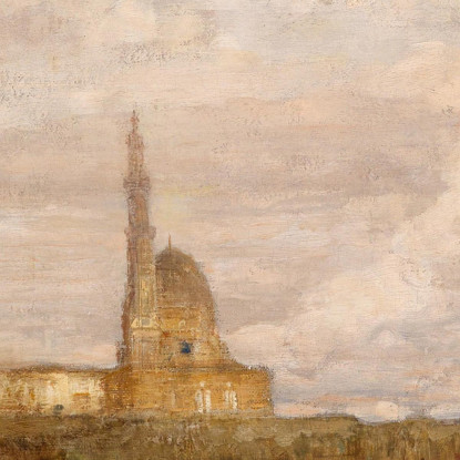 Palazzo Egizio – Esposizione Universale 1873 Vienna Tina Blau tbl68 quadro stampato su tela