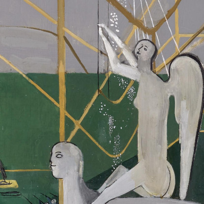 Vita Walter Kurt Wiemken wkw12 quadro stampato su tela