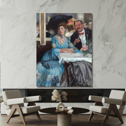 Al Mouquin'S William James Glackens wjg3 quadro stampato su tela