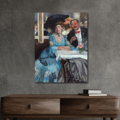 Al Mouquin'S William James Glackens wjg3 quadro stampato su tela