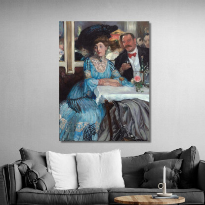 Al Mouquin'S William James Glackens wjg3 quadro stampato su tela