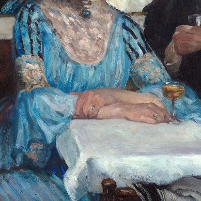 Al Mouquin'S William James Glackens wjg3 quadro stampato su tela