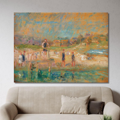 Bagnanti William James Glackens wjg7 quadro stampato su tela