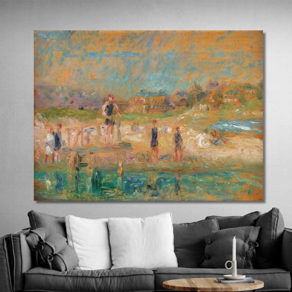 Bagnanti William James Glackens wjg7 quadro stampato su tela