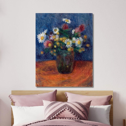 Fiori William James Glackens wjg16 quadro stampato su tela