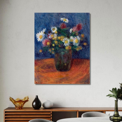 Fiori William James Glackens wjg16 quadro stampato su tela