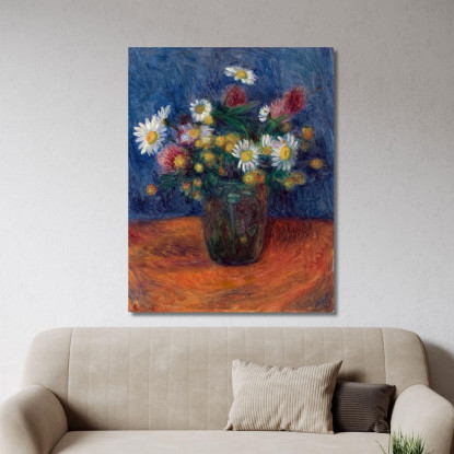 Fiori William James Glackens wjg16 quadro stampato su tela