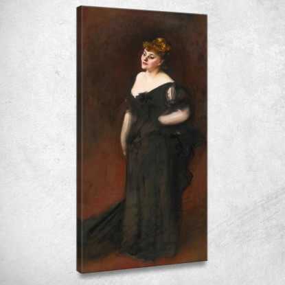 La Signora Harry Vane Milbank John Singer Sargent jss194 quadro stampato su tela