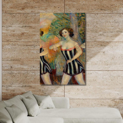 Balletto Del Pony William James Glackens wjg34 quadro stampato su tela