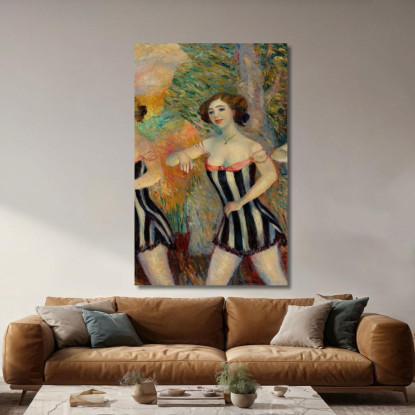Balletto Del Pony William James Glackens wjg34 quadro stampato su tela