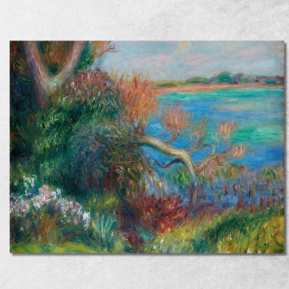 Riva Del Fiume William James Glackens wjg38 quadro stampato su tela