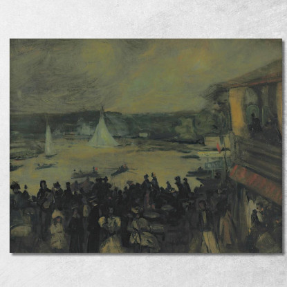 Barche A Vela – Parigi William James Glackens wjg39 quadro stampato su tela