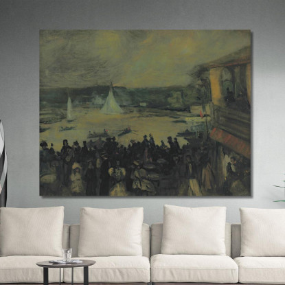 Barche A Vela – Parigi William James Glackens wjg39 quadro stampato su tela
