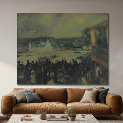 Barche A Vela – Parigi William James Glackens wjg39 quadro stampato su tela