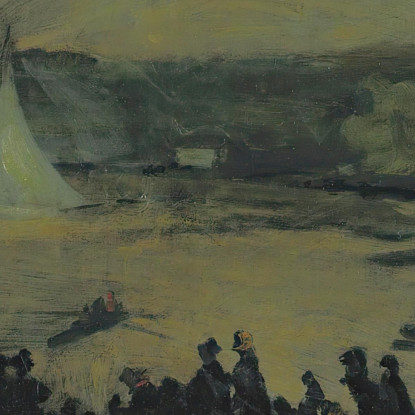 Barche A Vela – Parigi William James Glackens wjg39 quadro stampato su tela