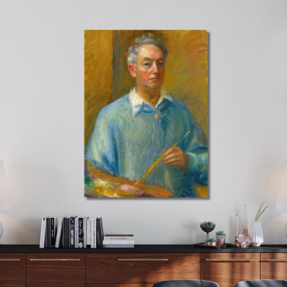 Autoritratto William James Glackens wjg44 quadro stampato su tela