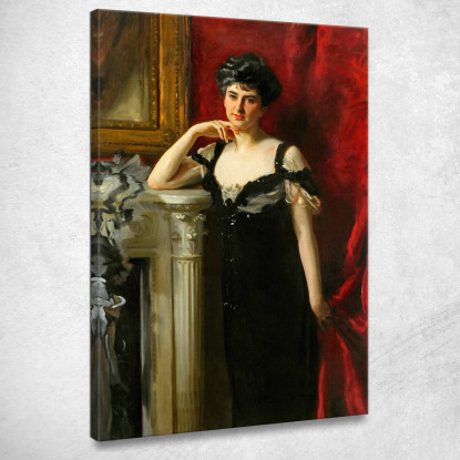 La Signora John C. Tomlinson John Singer Sargent jss196 quadro stampato su tela