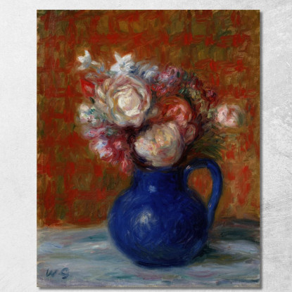 Natura Morta – Bouquet Francese William James Glackens wjg48 quadro stampato su tela
