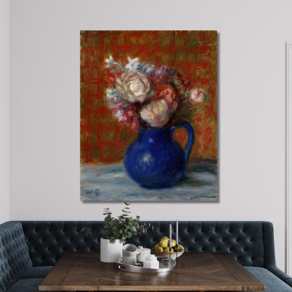 Natura Morta – Bouquet Francese William James Glackens wjg48 quadro stampato su tela