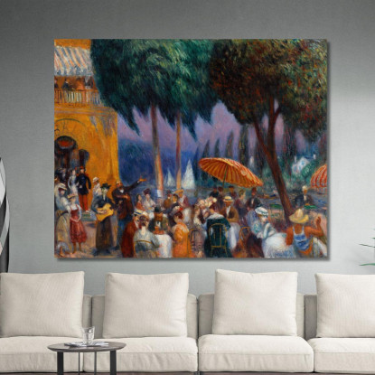 Domenica Sulla Marna William James Glackens wjg50 quadro stampato su tela