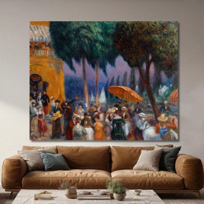 Domenica Sulla Marna William James Glackens wjg50 quadro stampato su tela